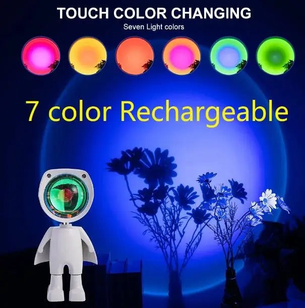 Romantisk Projektionslampa för Stämningsfulla Nätter