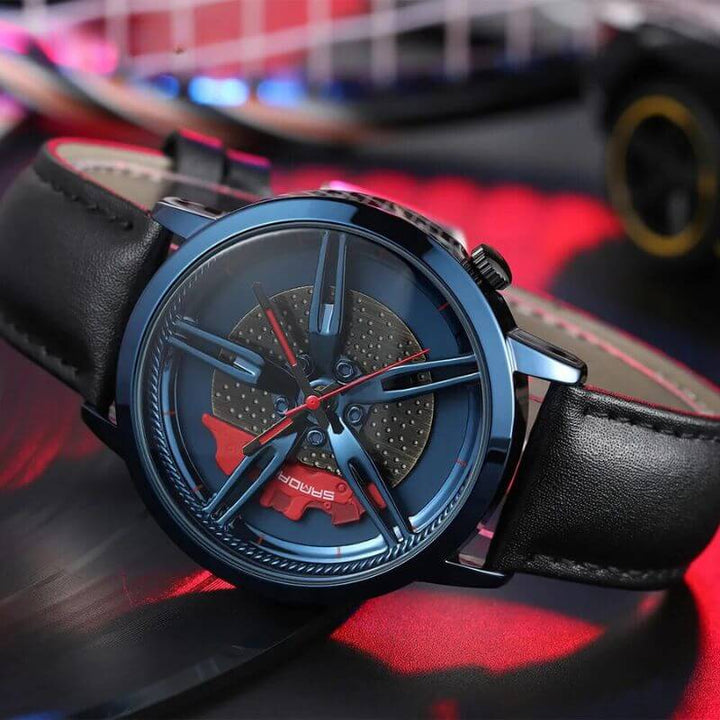 Rotating Hub Dial Quartz