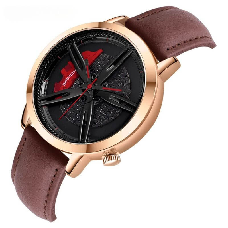 Rotating Hub Dial Quartz