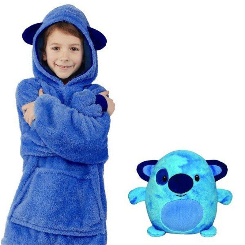Söt Och Luddig Hoodie