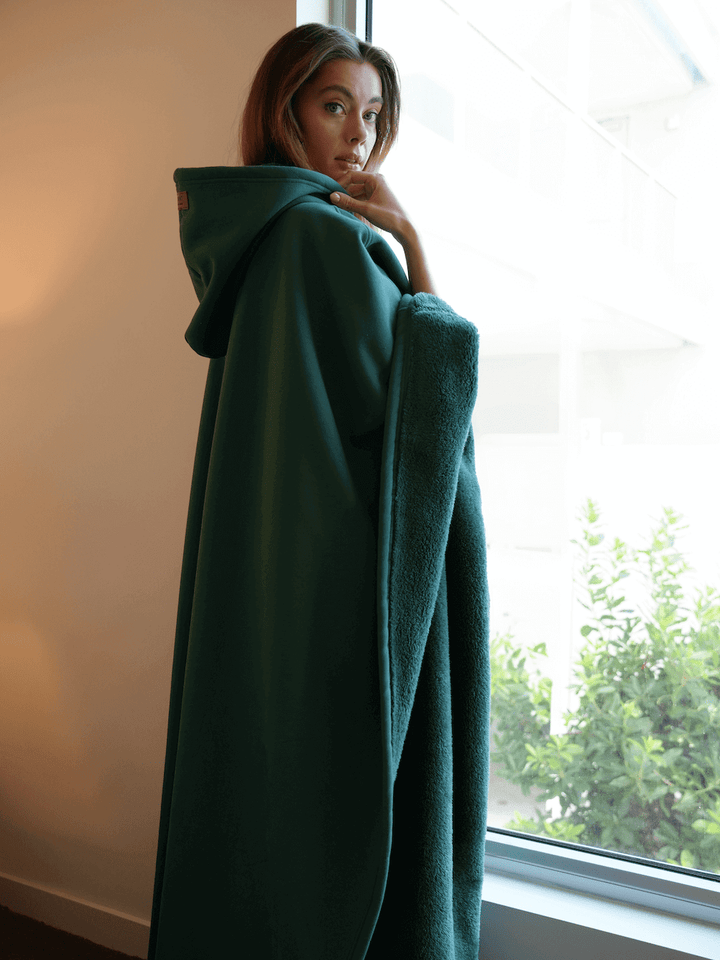 Koppla av med vår mysiga, viktade hoodie