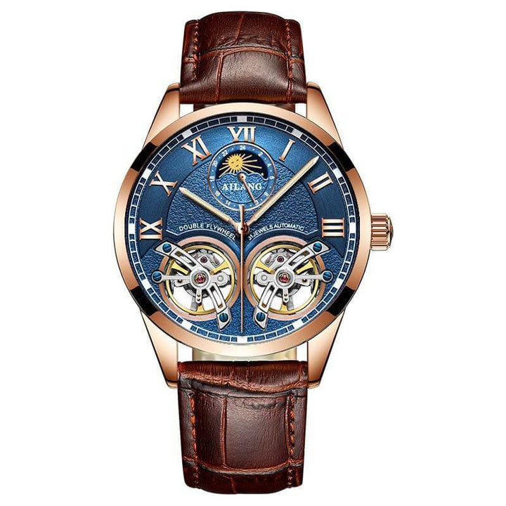 Elegant Automatisk Tourbillon Klocka
