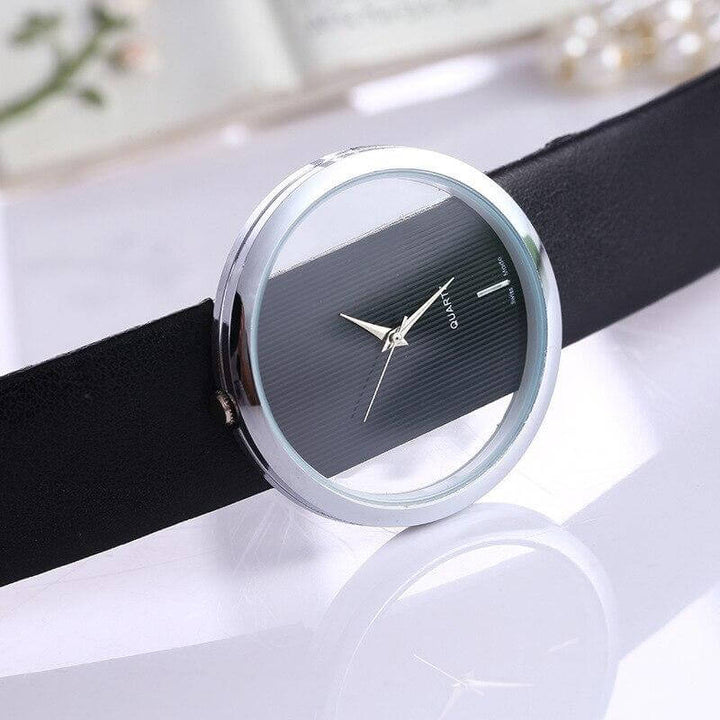 Elegant Transparent Kvartsur