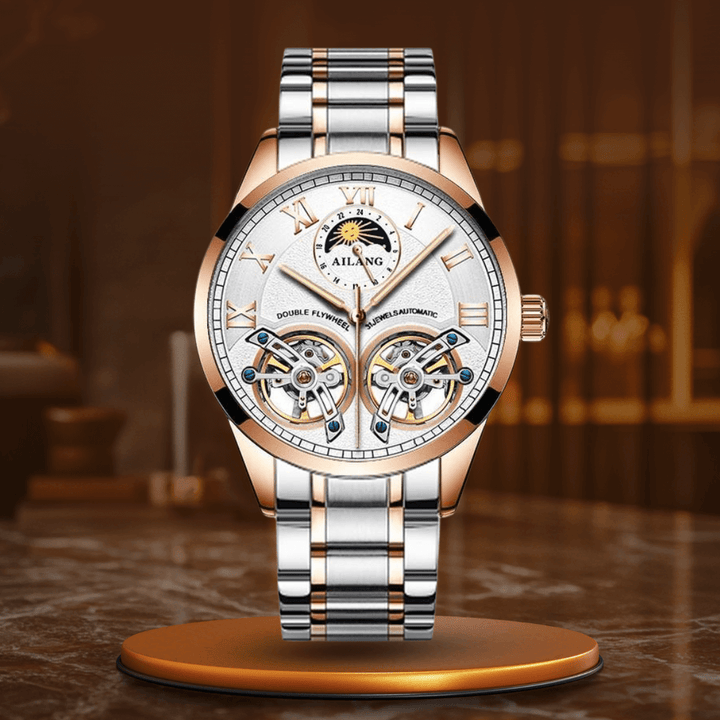 Elegant Automatisk Tourbillon Klocka