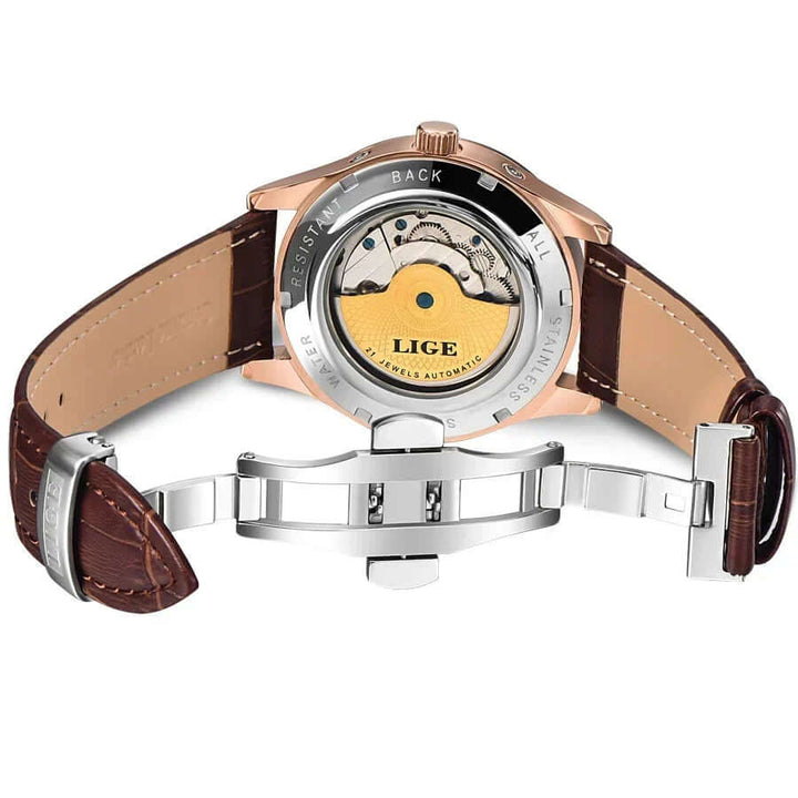 Automatisk Mekanisk Tourbillonklocka