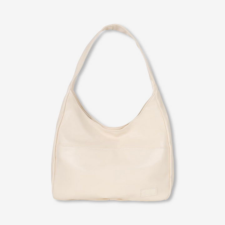 Damdjursvänlig axelväska i chic stil, rymlig och elegant, idealisk för moderna kvinnor, passar alla klädstilar.
