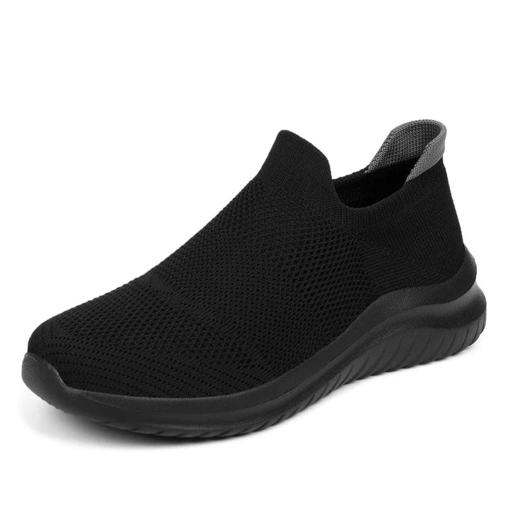 "Damsneakers i slitstark canvas med tidlös design, tillgängliga i grå, rosa och svart, idealiska för alla outfits."