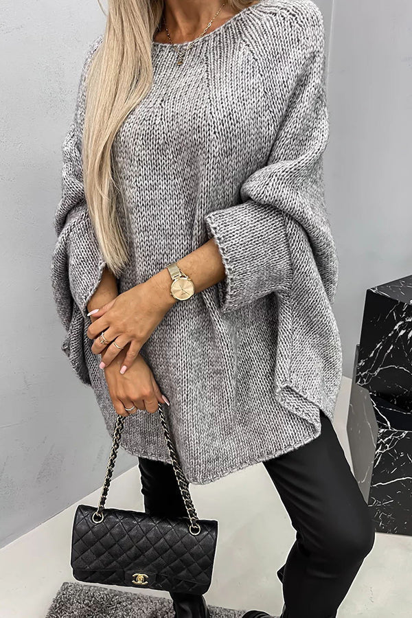 Damtröja med rund hals, mångsidig stil, tidlös look, flexibel passform, perfekt för vardag och formella tillfällen.