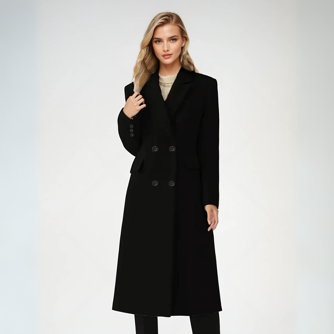 Elegant damkappa med tidlös design, kunglig stil, flera färger grå, grön, kamel, khaki, röd och svart.
