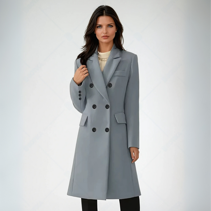 Elegant damkappa med tidlös design, kunglig stil, flera färger grå, grön, kamel, khaki, röd och svart.