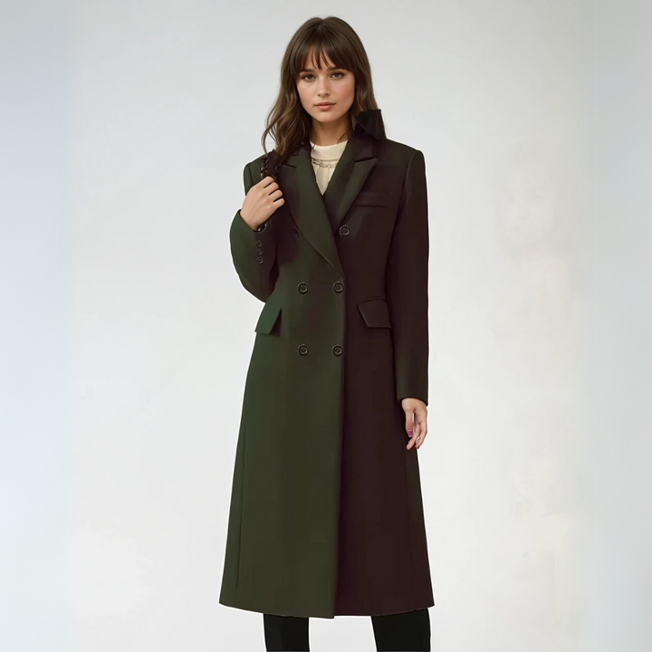 Elegant damkappa med tidlös design, kunglig stil, flera färger grå, grön, kamel, khaki, röd och svart.