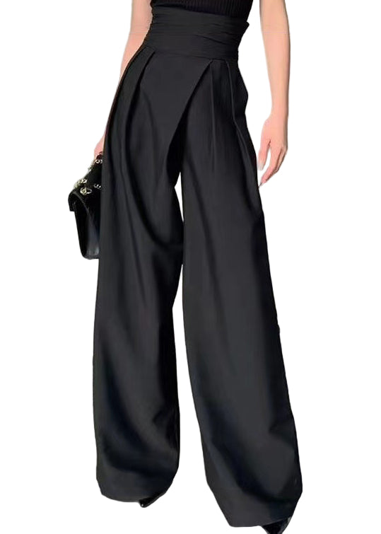 "Eleganta dambyxor med hög midja och vida ben, perfekt för chic och modern stil. Idealisk för vår- och sommardagar."