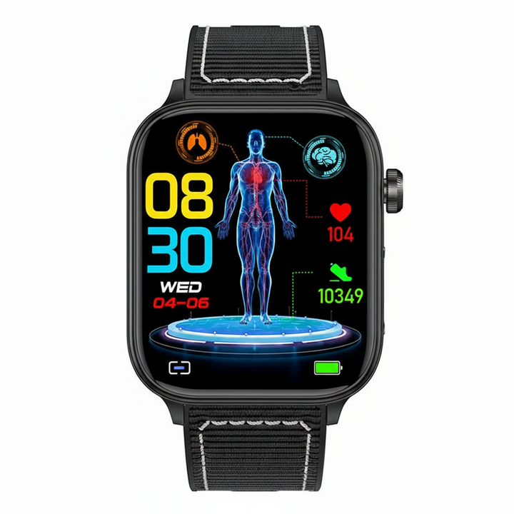 Smartwatch för Hälsa med GPS och SOS-funktioner