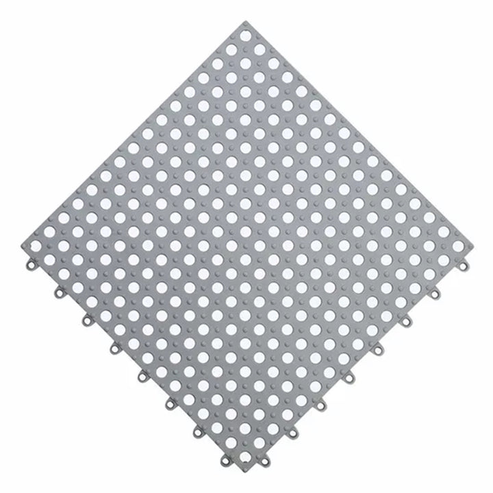 Halkskyddsmatta för badrum i PVC (4-pack, färgglad)