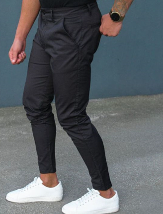 "Herr Slim Fit Stretch Jeans med fickor, djärv färg, slank silhuett, stretchig denim, lämplig för alla tillfällen"