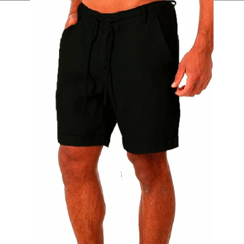 "Herrshorts i bomull med klassisk design, i mjukt och andningsbart tyg perfekt för träning och vardag."