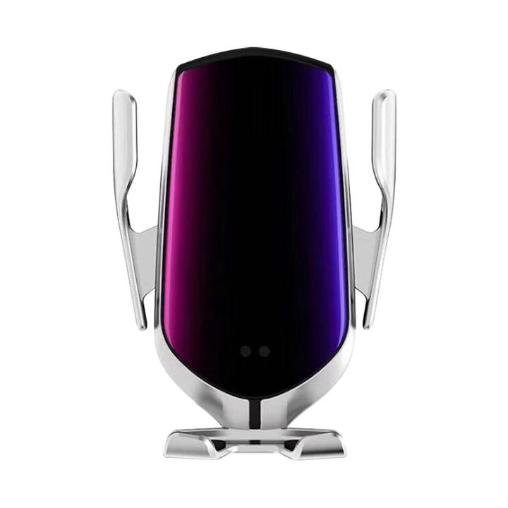 Trådlös Qi-billaddare med robotarm för mobiltelefoner