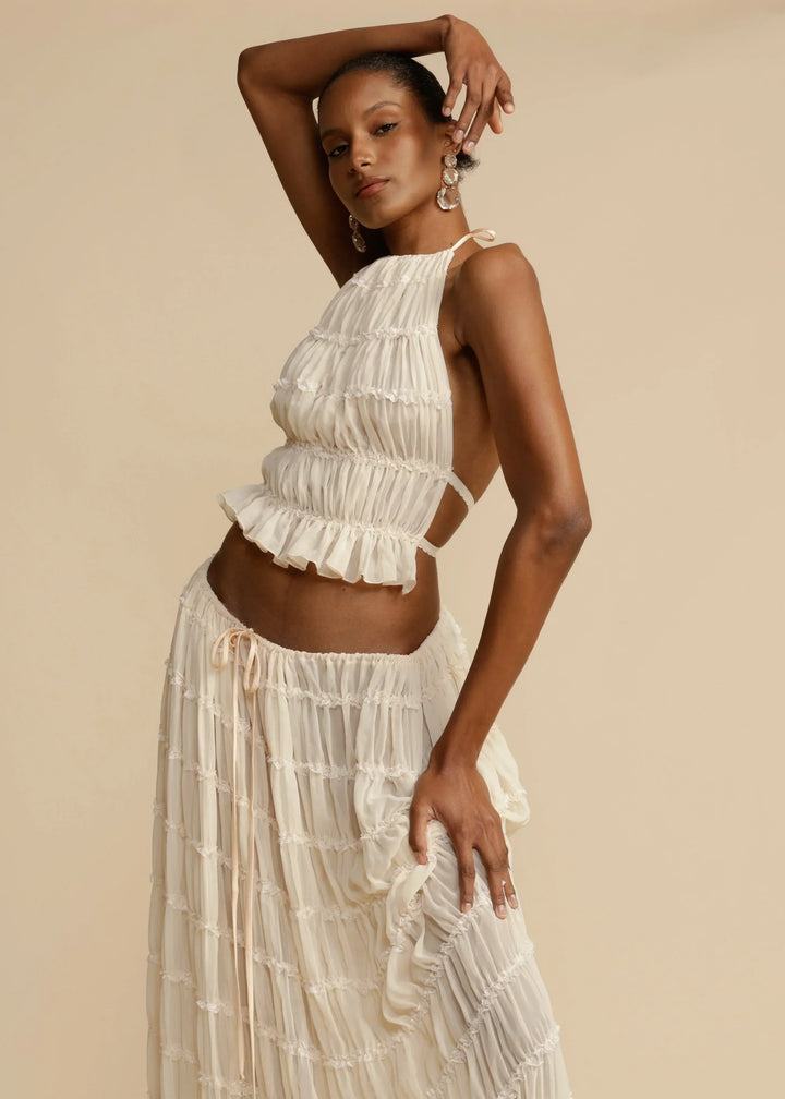 ARIANNE SUMMER SET (SKIRT+TOP)