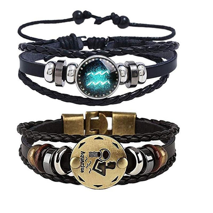 Astrologiskt armband för män, designat för unik stil