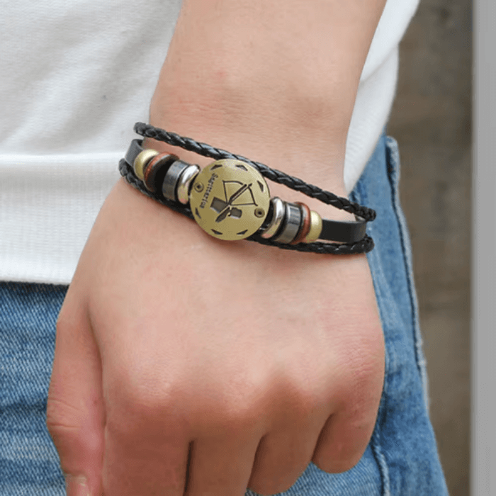 Zodiac-armband för män som uttrycker individualitet