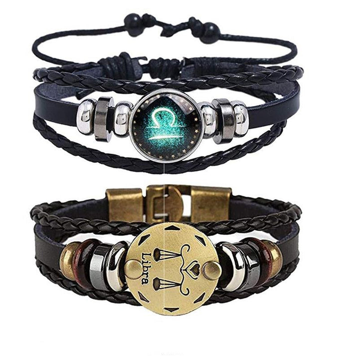 Personligt smycke för män: Zodiac-armband med stjärntecken