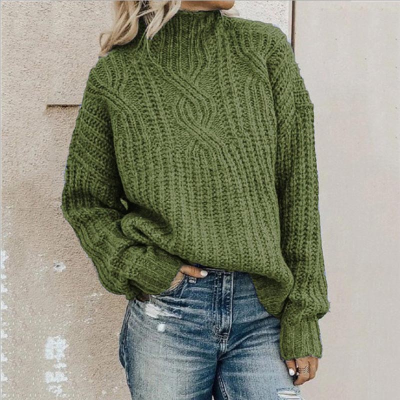 "Klassisk dam pullover i mjukt material, elegant design för tidlös stil, perfekt för alla tillfällen, bekväm och stilren."