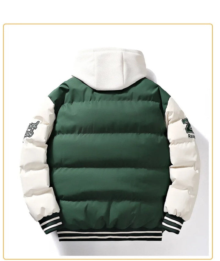 "Klassisk herrjacka i ull och polyester, stilren framsida. Perfekt för sofistikerade tillfällen, tidlös design."