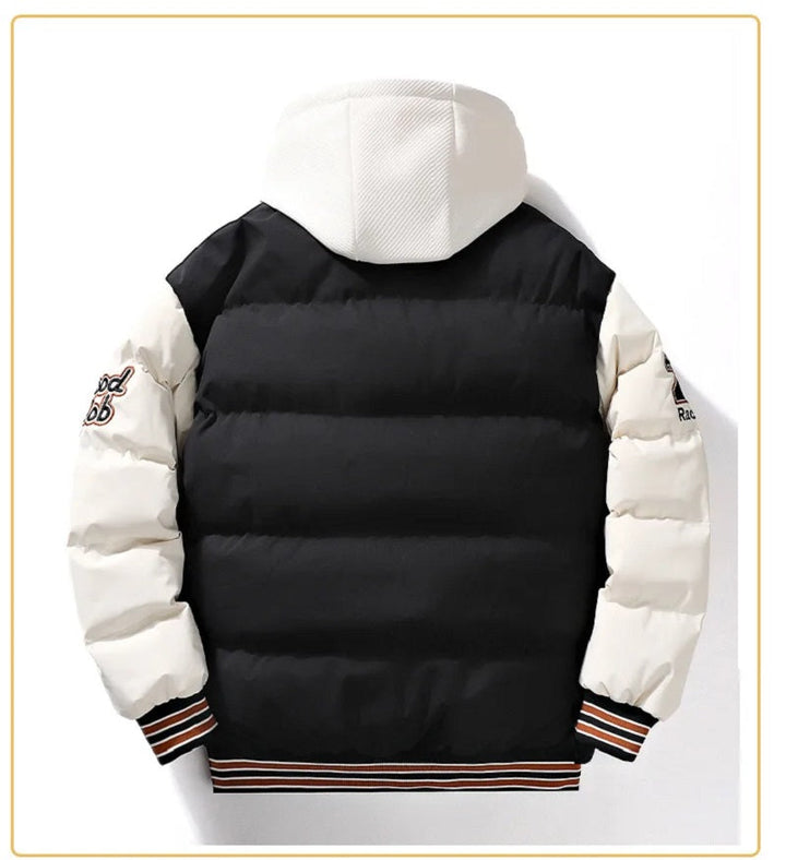 "Klassisk herrjacka i ull och polyester, stilren framsida. Perfekt för sofistikerade tillfällen, tidlös design."