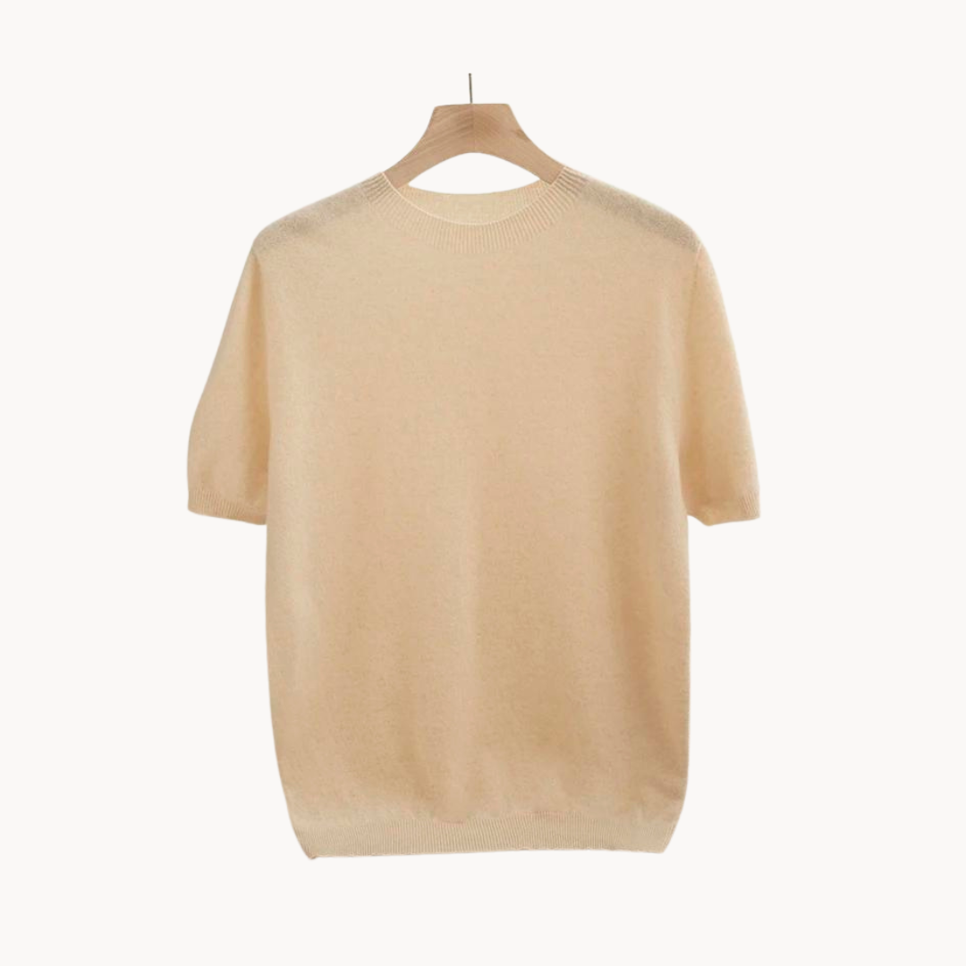 "Kortärmad herrskjorta i modern stil av ull, perfekt för alla tillfällen med stilren design, komfort och värme."