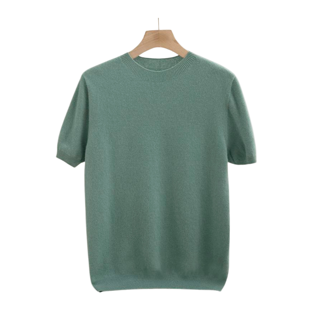"Kortärmad herrskjorta i modern stil av ull, perfekt för alla tillfällen med stilren design, komfort och värme."