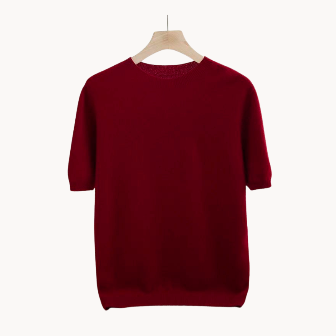 "Kortärmad herrskjorta i modern stil av ull, perfekt för alla tillfällen med stilren design, komfort och värme."