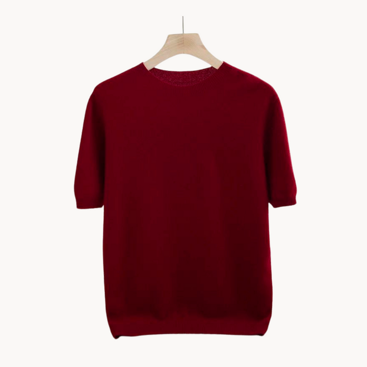 "Kortärmad herrskjorta i modern stil av ull, perfekt för alla tillfällen med stilren design, komfort och värme."