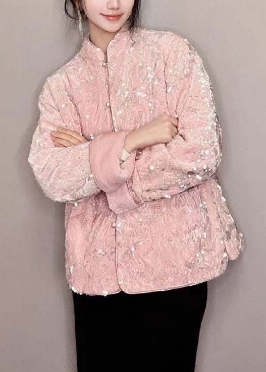 "Kvinnors glittrande paljettrock med lång ärmar, sofistikerad design, perfekt för fest och avslappnade tillfällen."