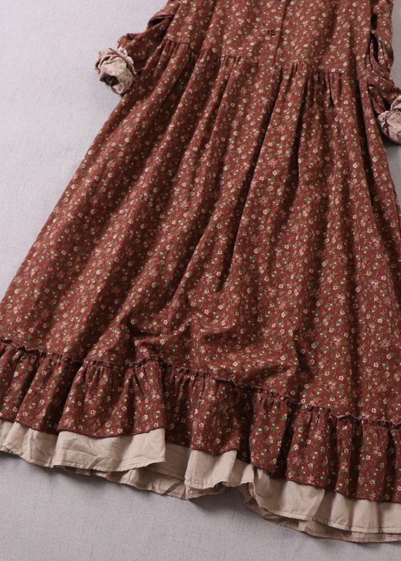 Kvinnors långärmad klänning; rynkad patchwork-design, elegant siluett, bekväm stil; stilfullt plagg för alla årstider.