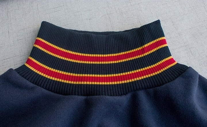 "Kvinnors mysig turtleneck tröja i bomull/polyester, grå med elegant mönster, lång ärm och rullkrage, perfekt för kyliga daga