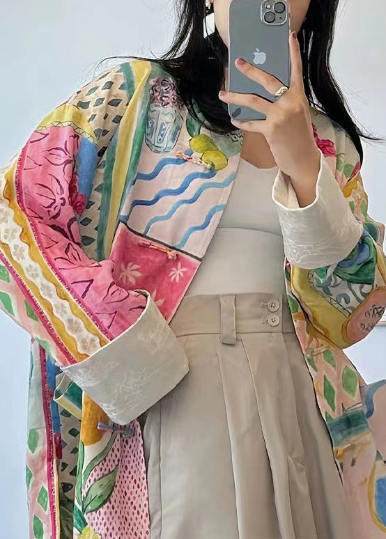 "Kvinnors patchwork topp med färgblock och fickor, mjukt material, idealisk för vardag och fester."