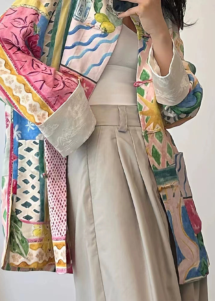 "Kvinnors patchwork topp med färgblock och fickor, mjukt material, idealisk för vardag och fester."