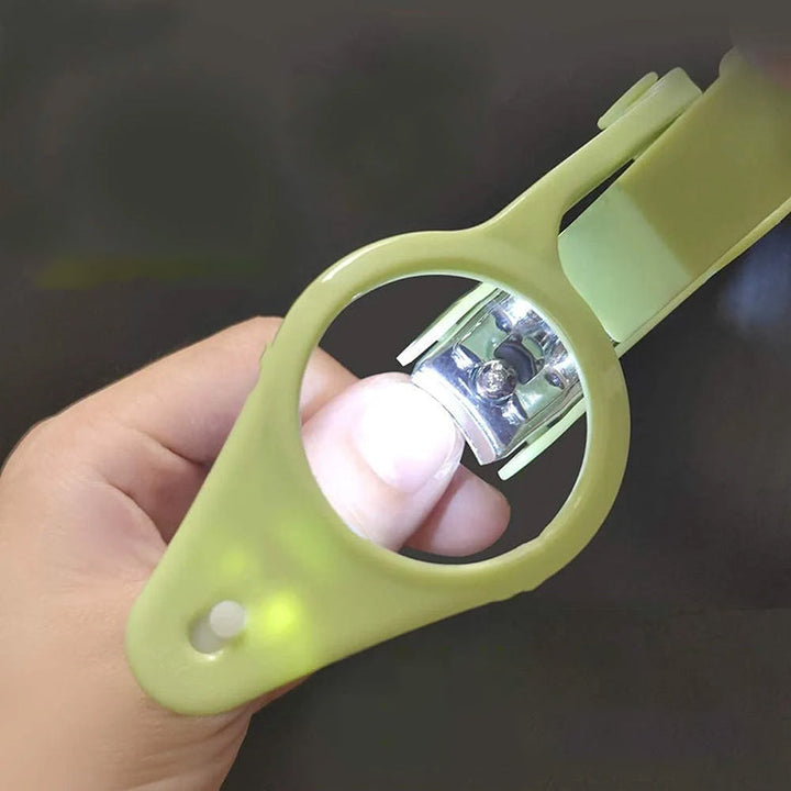 "LED-nagelsax med förstoringsglas, justerbar lampa, robust design för exakt nagelvård. Tillgänglig i flera färger."