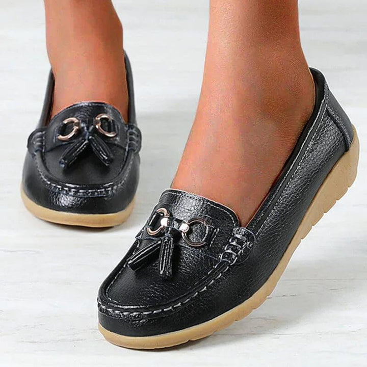"Ljusblå damloafers i PU-läder, sommarstil, elegant design, bekväma och mångsidiga för dagligt bruk."
