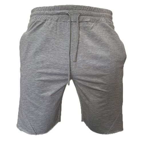 Lösa herrshorts i andningsbart tyg med dragsko och elastiskt midjeband, perfekt för sommar och fritidsaktiviteter.