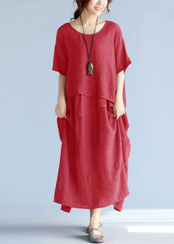 Maxi klänning dam med långa ärmar, luftig och oversized design. Perfekt för avslappnade och formella tillfällen.