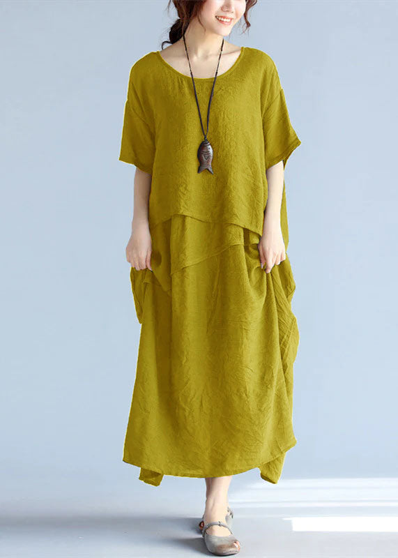 Maxi klänning dam med långa ärmar, luftig och oversized design. Perfekt för avslappnade och formella tillfällen.