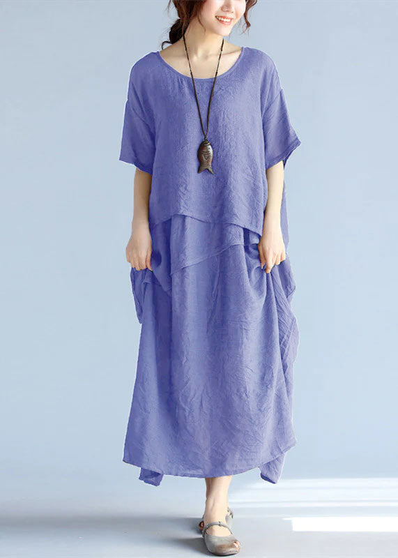 Maxi klänning dam med långa ärmar, luftig och oversized design. Perfekt för avslappnade och formella tillfällen.