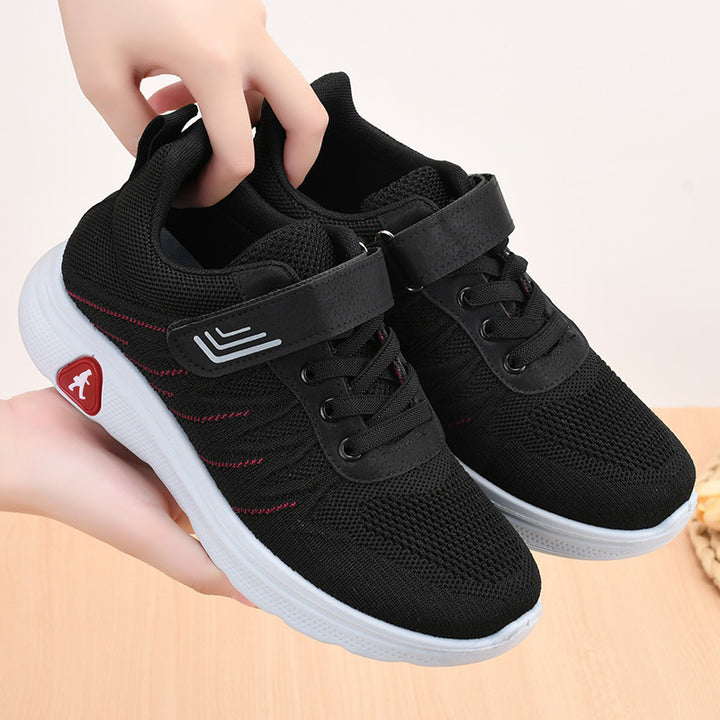 Kvinnors Snörskor Andningsbara Lätta Utomhus Sneakers
