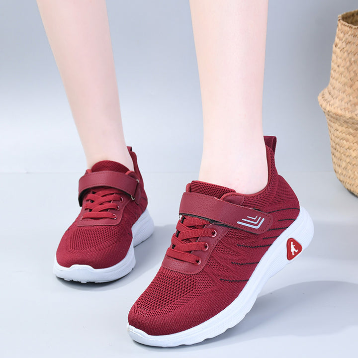 Kvinnors Snörskor Andningsbara Lätta Utomhus Sneakers
