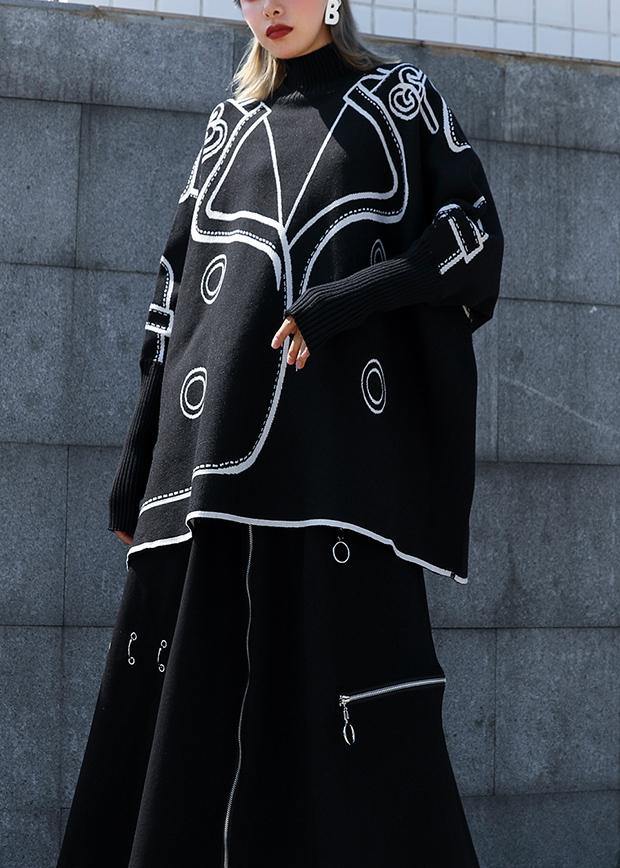 "Plus size batwing blus med trendigt och färgglatt tryck, luftig design för kvinnor, idealisk till vardags och fest."