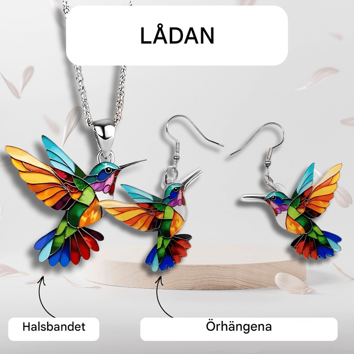 Elegan Kolibrihalsband: En Symbol för Frihet och Förnyelse