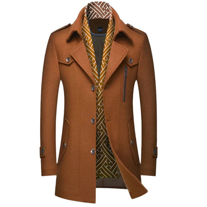 "Skräddarsydd manskappa i klassisk stil, elegant snitt, grå ullblandning, passar formella och smart-casual tillfällen"
