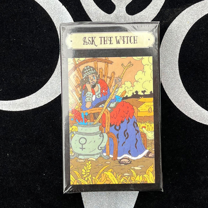 Temadeck tarotkort uppsättning, 78 kort med rik symbolik och traditionell design för inspiration och spådomar.