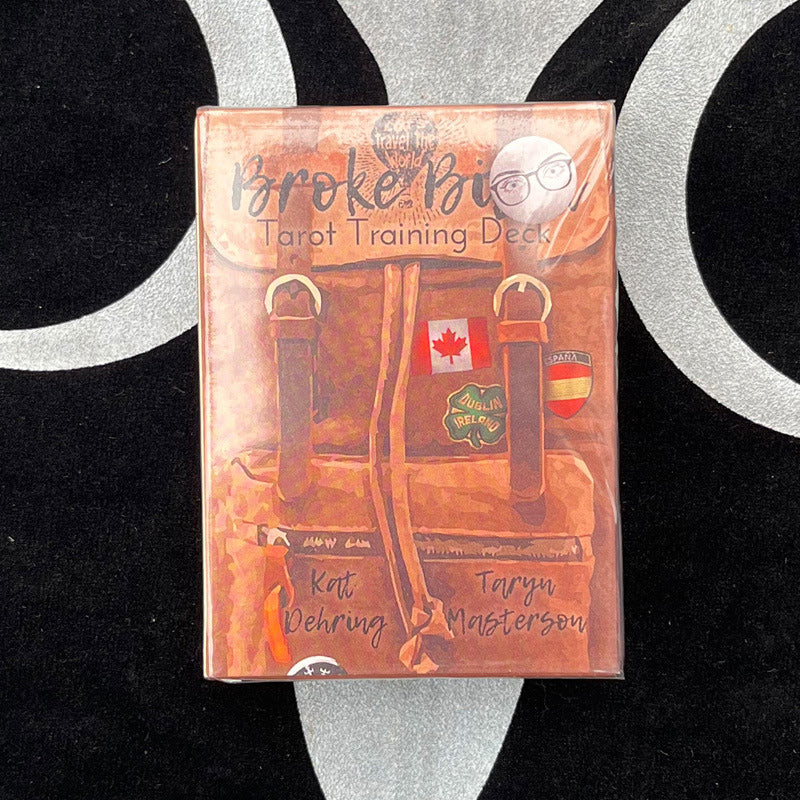 Temadeck tarotkort uppsättning, 78 kort med rik symbolik och traditionell design för inspiration och spådomar.